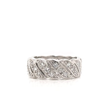 ANTIQUE 1.0 DTW DIAMOND AND PLATINUM INFINITY STYLE BAND