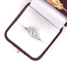 ART DECO 0.75 CARAT DIAMOND SOLITAIRE STYLE RING