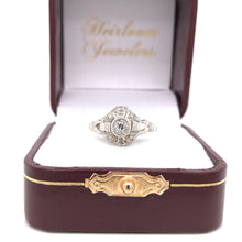 ART DECO 0.25 CARAT DIAMOND RING