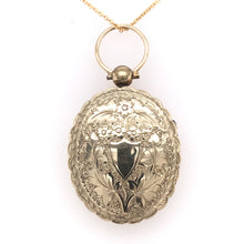 10K GOLD VICTORIAN LOCKET
