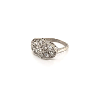 MID CENTURY STYLIZED PRINCESS RING