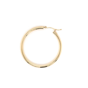 14K 3MM HOOP EARRINGS