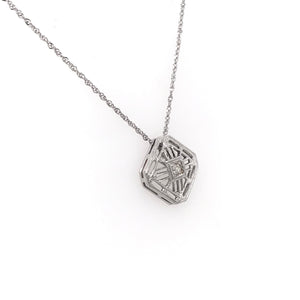 PETITE ART DECO NECKLACE