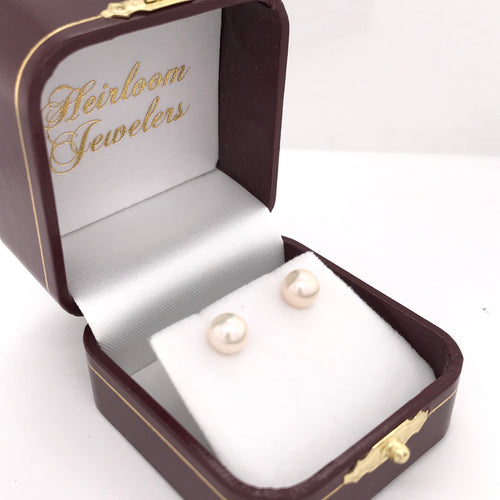 6.5 MM PEARL EARRINGS