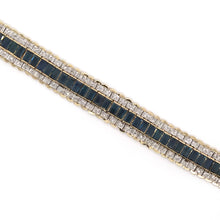 VINTAGE 11 CARAT SAPPHIRE BRACELET
