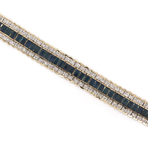 VINTAGE 11 CARAT SAPPHIRE BRACELET