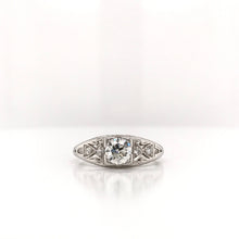 0.50 CARAT ART DECO DIAMOND RING