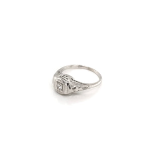 ART DECO FILIGREE RING