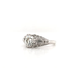 1.01 CARAT MID CENTURY DIAMOND RING
