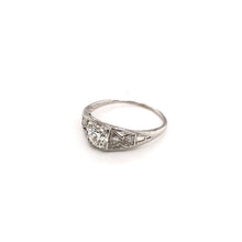0.50 CARAT ART DECO DIAMOND RING