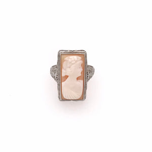 EDWARDIAN CAMEO RING