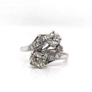 MID-CENTURY 1.50 DTW DIAMOND RING