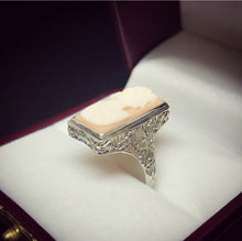 EDWARDIAN CAMEO RING