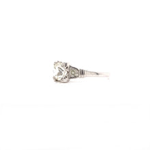 ART DECO 0.75 CARAT DIAMOND SOLITAIRE STYLE RING