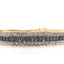 VINTAGE 11 CARAT SAPPHIRE BRACELET