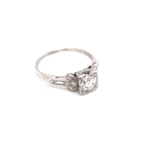 ART DECO 0.75 CARAT DIAMOND PLATINUM RING