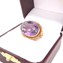 ANTIQUE AMETHYST BROOCH