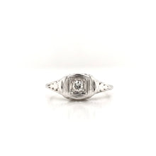 ART DECO FILIGREE RING