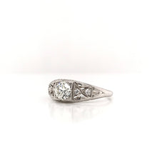 0.50 CARAT ART DECO DIAMOND RING