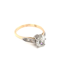 0.95 CARAT PEAR CUT DIAMOND SOLITAIRE STYLE RING