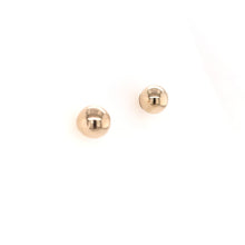 8 MM GOLD BALL EARRINGS