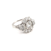 2.1 CARAT MID CENTURY DIAMOND RING