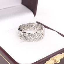 ANTIQUE 1.0 DTW DIAMOND AND PLATINUM INFINITY STYLE BAND