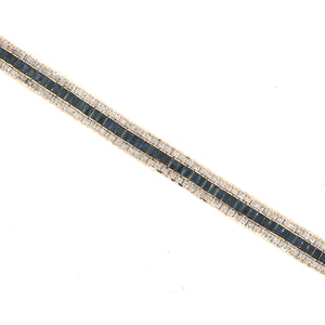 VINTAGE 11 CARAT SAPPHIRE BRACELET