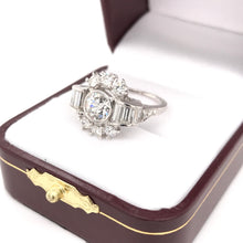 2.1 CARAT MID CENTURY DIAMOND RING