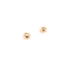 14K 7MM GOLD BALL EARRINGS