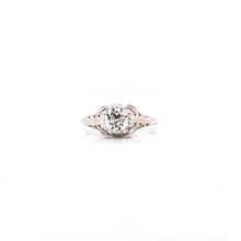 ART DECO 0.50 CARAT DIAMOND FILIGREE RING