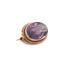 ANTIQUE AMETHYST BROOCH