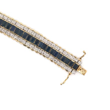 VINTAGE 11 CARAT SAPPHIRE BRACELET