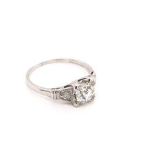 ART DECO 0.75 CARAT DIAMOND SOLITAIRE STYLE RING