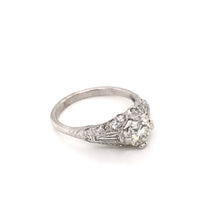 1.01 CARAT MID CENTURY DIAMOND RING