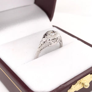 ART DECO FILIGREE RING