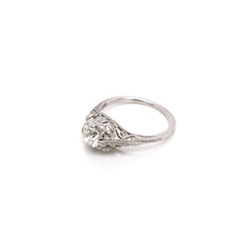 ART DECO 0.50 CARAT DIAMOND FILIGREE RING