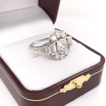 2.1 CARAT MID CENTURY DIAMOND RING