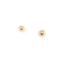 14K 7MM GOLD BALL EARRINGS