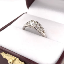 0.50 CARAT ART DECO DIAMOND RING