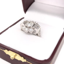 2.1 CARAT MID CENTURY DIAMOND RING