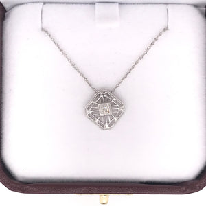 PETITE ART DECO NECKLACE