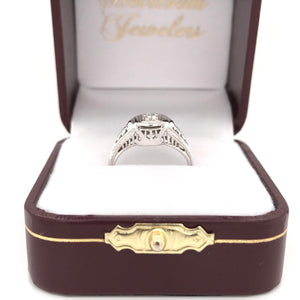 ART DECO FILIGREE RING