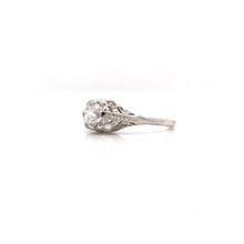 ART DECO 0.50 CARAT DIAMOND FILIGREE RING