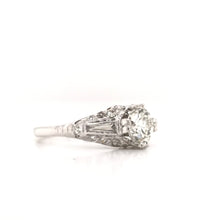 1.01 CARAT MID CENTURY DIAMOND RING