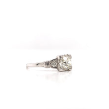 ART DECO 0.75 CARAT DIAMOND SOLITAIRE STYLE RING