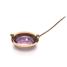 ANTIQUE AMETHYST BROOCH
