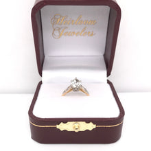 0.95 CARAT PEAR CUT DIAMOND SOLITAIRE STYLE RING
