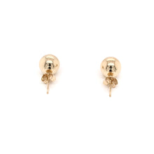 14K 7MM GOLD BALL EARRINGS