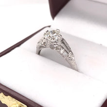 1.01 CARAT MID CENTURY DIAMOND RING